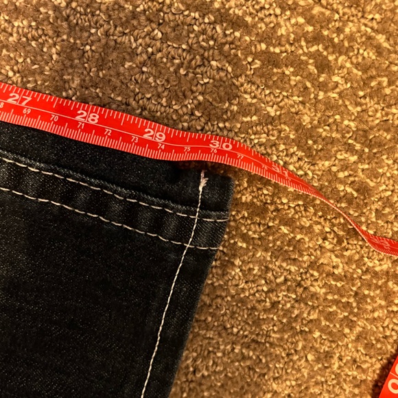 True Religion Women’s Becky Rhinestone Bootcut Jeans Sz 27 - Picture 6 of 7